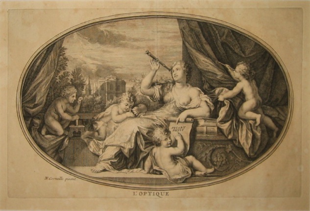 Corneille N. L'Optique 1693 Parigi